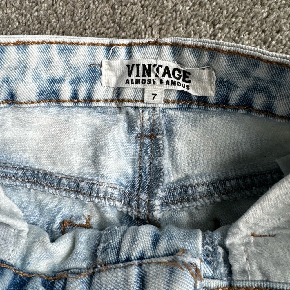 Almost Famous Floral Patchwork Jean - image 3